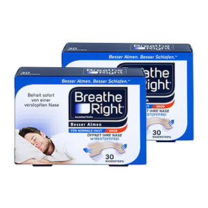 BESSER Atmen Breathe Right Nasenpfl.groß beige Doppelpackung 