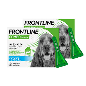 FRONTLINE Combo Spot on Hund M  Doppelpackung 