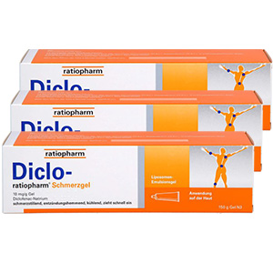 DICLO-RATIOPHARM Schmerzgel 