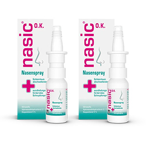 NASIC o.K. Nasenspray Doppelpackung 