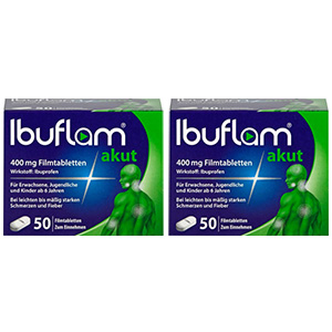 IBUFLAM akut 400 mg Filmtabletten Doppelpackung 