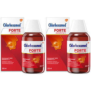 CHLORHEXAMED FORTE alkoholfrei 0,2% Lösung Doppelpackung 