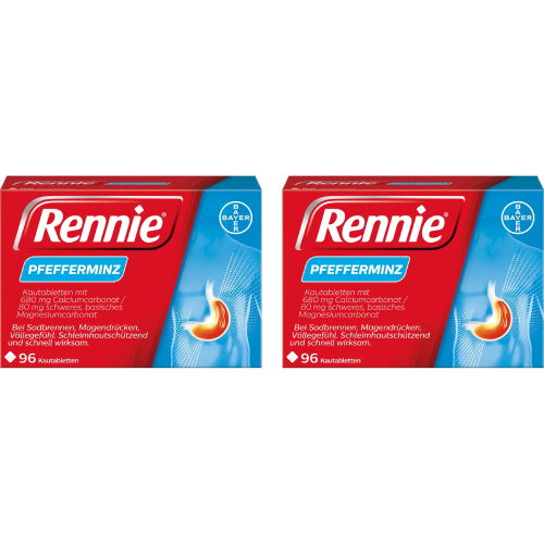 RENNIE Kautabletten Doppelpackung 