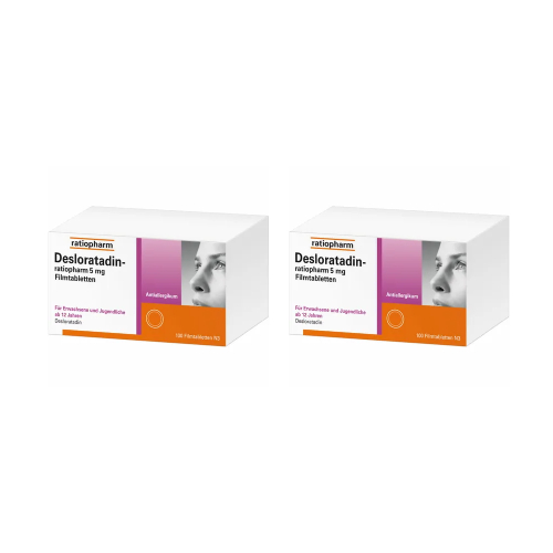 DESLORATADIN-ratiopharm 5 mg Filmtabletten Set 
