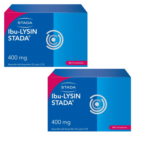 IBU-LYSIN STADA 400 mg Filmtabletten Doppelpackung 