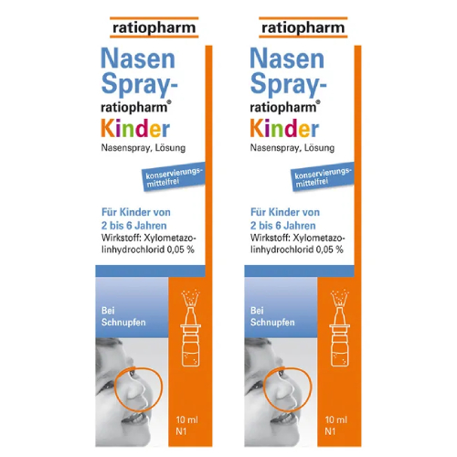 NASENSPRAY-ratiopharm Kinder kons.frei Doppelpackung 