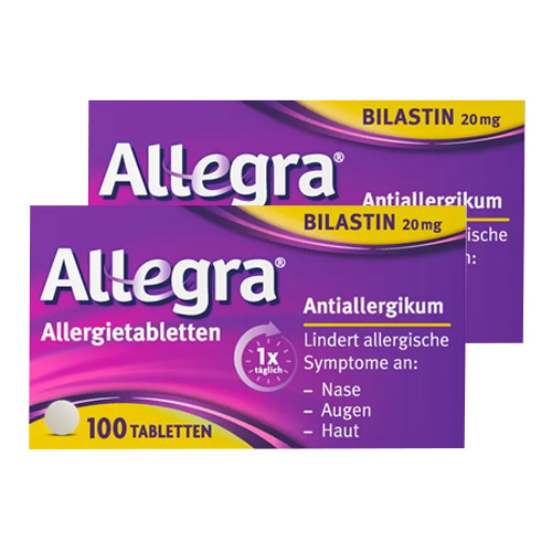 Allegra® - schnell bei Heuschnupfen & ganzjährigen Allergien Set 