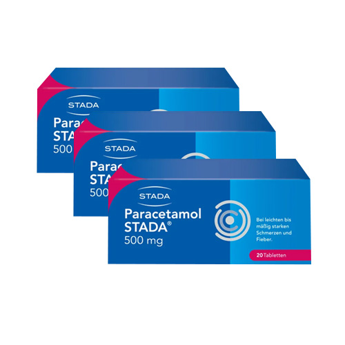 PARACETAMOL STADA 500 mg Tabletten 