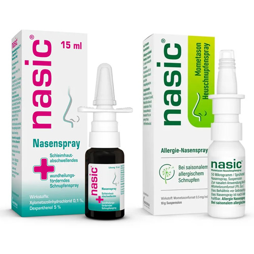 NASIC Mometason Heuschnupfenspray + NASIC Nasenspray