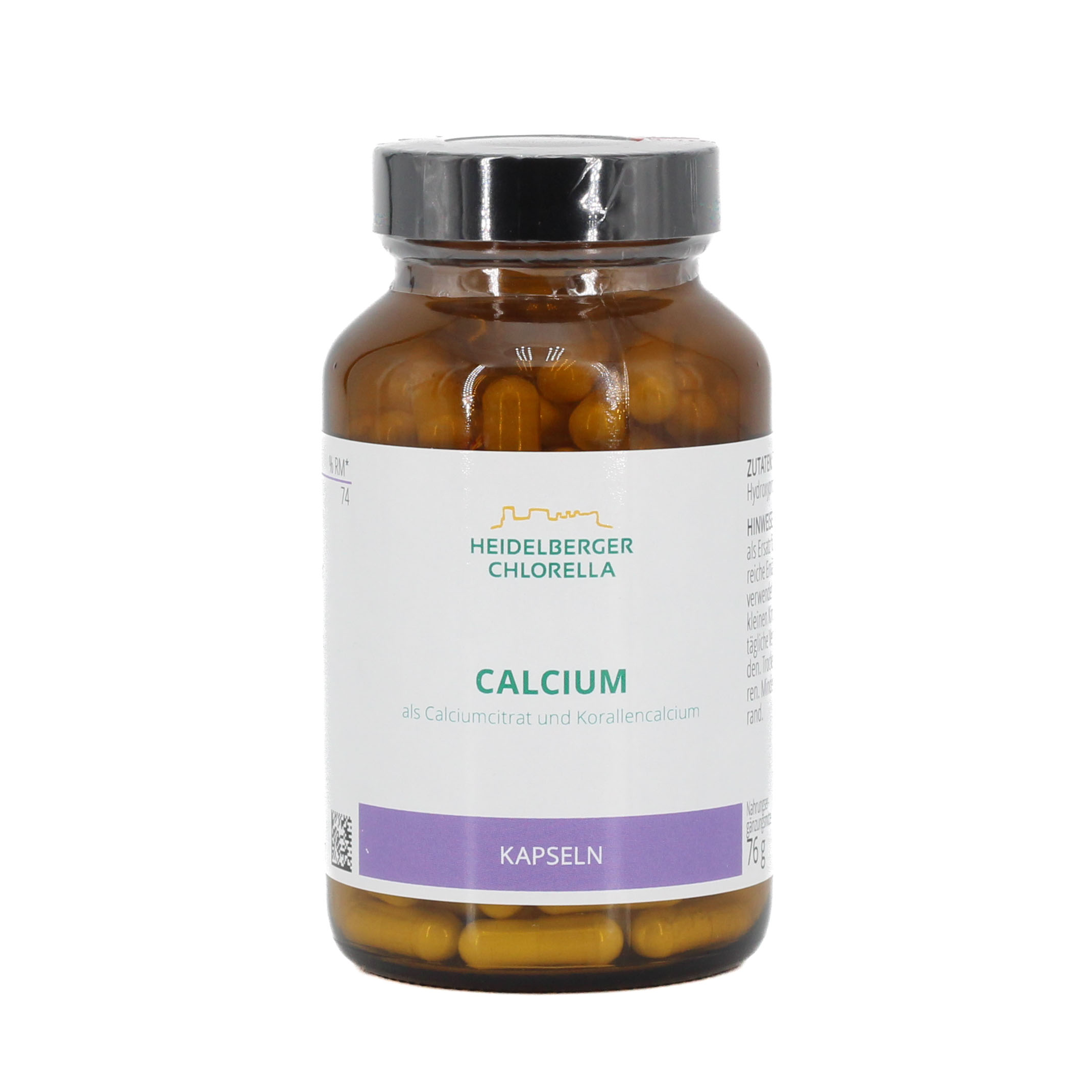 CALCIUM ALS Calciumcitrat und Korallencalcium Kps.