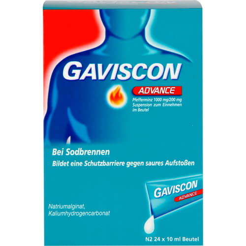 GAVISCON Advance Pfefferminz 1000mg/200mg SUS Btl.