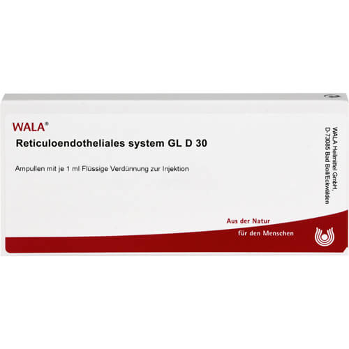 RETICULOENDOTHELIALES System GL D 30 Ampullen
