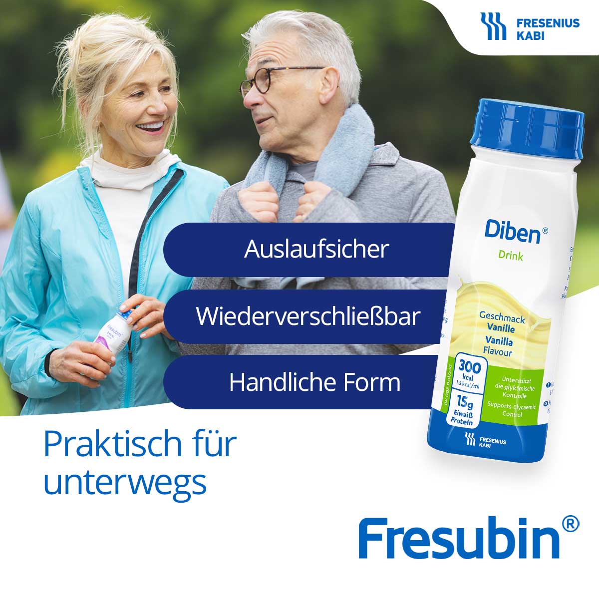 DIBEN DRINK Vanille 1.5 kcal/ml Trinkflasche