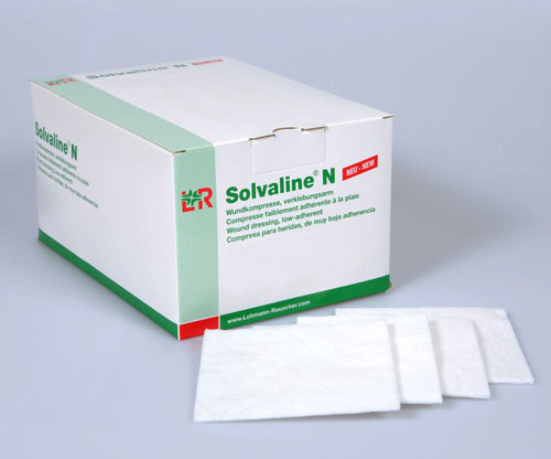 SOLVALINE N Kompressen 10x20 cm unsteril