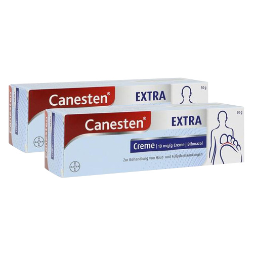 CANESTEN Extra Creme 10 mg/g Doppelpackung 