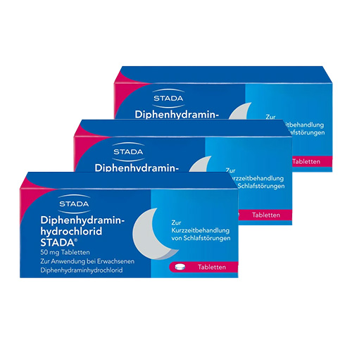 DIPHENHYDRAMINHYDROCHLORID STADA 50 mg Tabletten 
