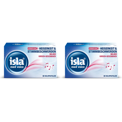 ISLA MED voice Pastillen Doppelpackung 