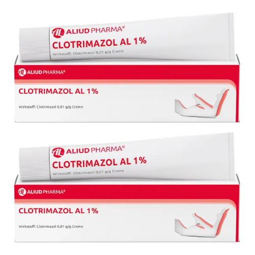 CLOTRIMAZOL AL 1% Creme Doppelpackung 