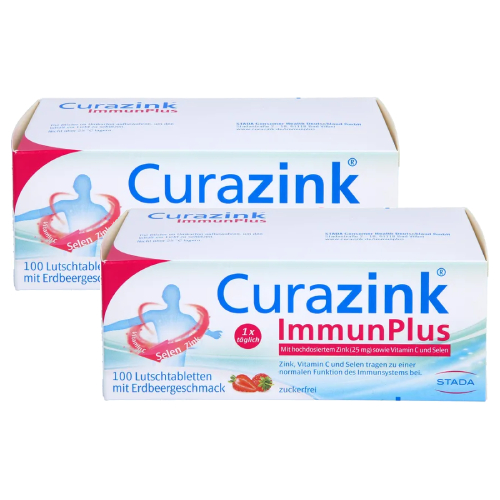 CURAZINK ImmunPlus Lutschtabletten Doppelpackung 