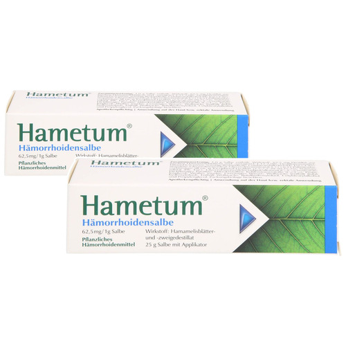 HAMETUM Hämorrhoiden Salbe Doppelpackung 