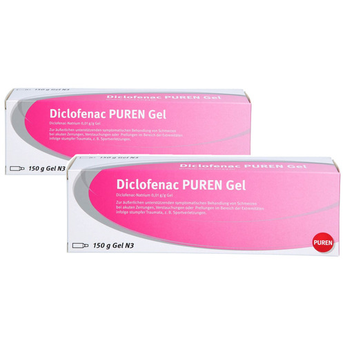 DICLOFENAC PUREN Gel Doppelpackung