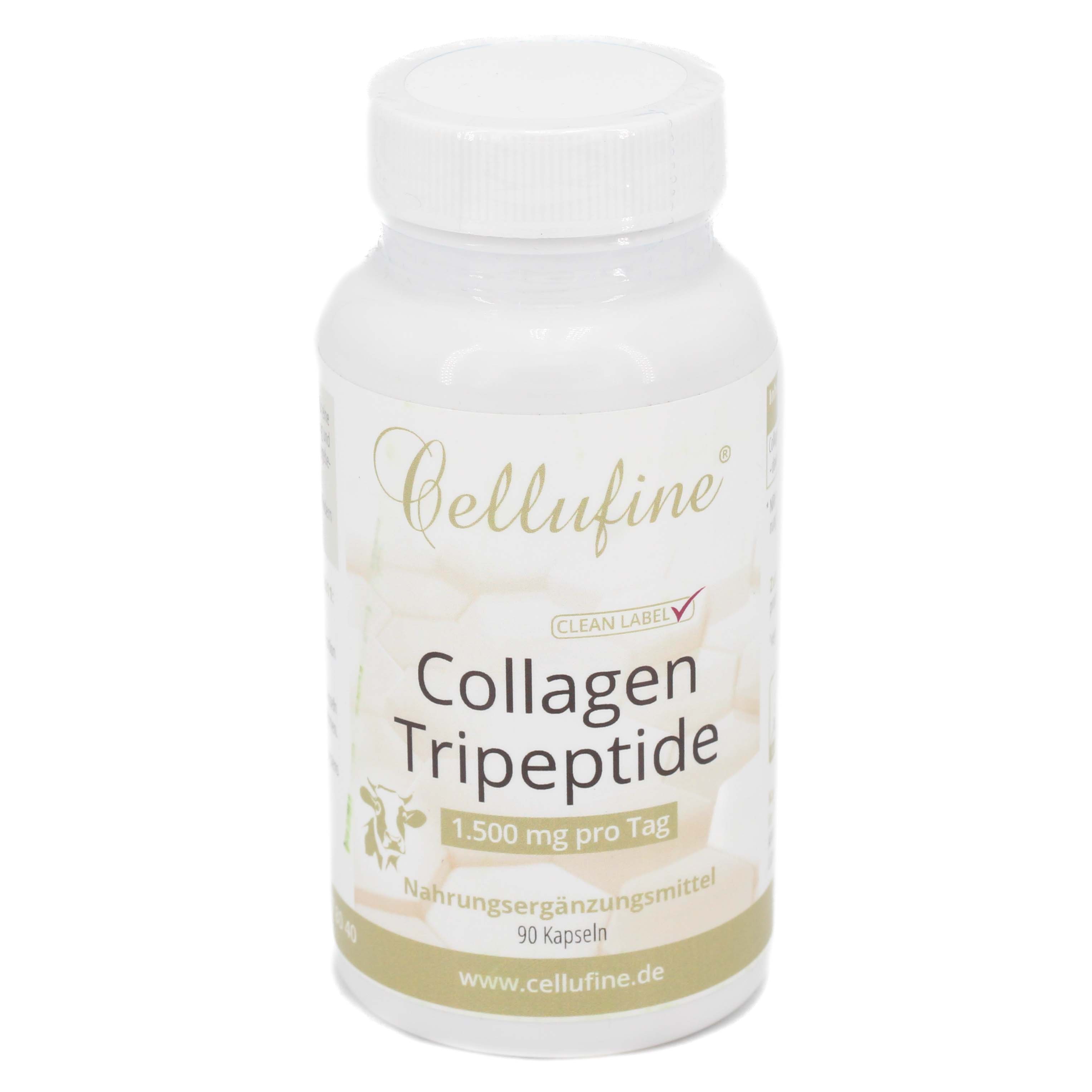 CELLUFINE Collagen Tripeptide Rind Kapseln