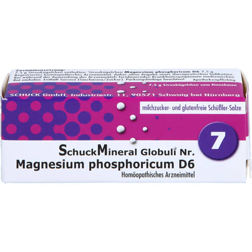 SCHUCKMINERAL Globuli 7 Magnesium phosphoricum D6