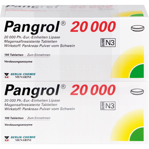 PANGROL 20.000 magensaftresistente Tabletten
